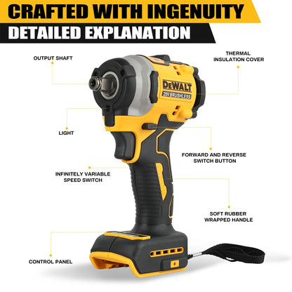 DeWalt 20V Brushless 1/4" Impact Driver
