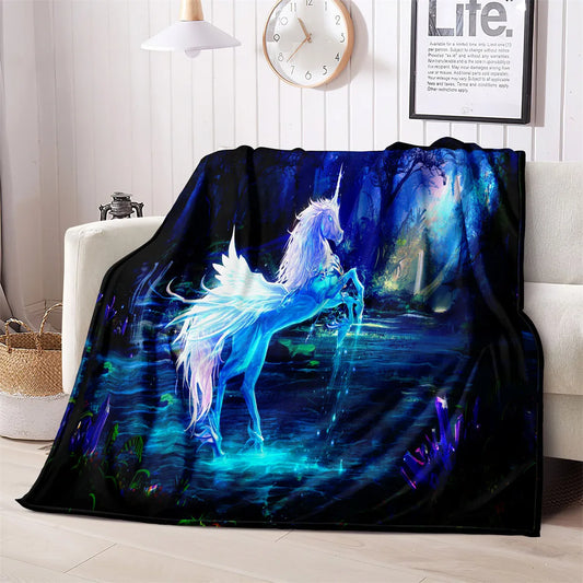 Fantasy Unicorn Blanket