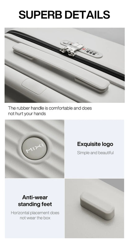 Travel Luggage set with Wide Handle