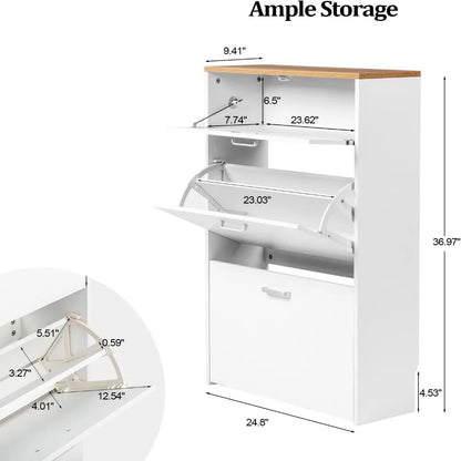 Shoe Cabinet Storage for Entryway Ultra Slim
