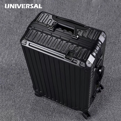 2-Pieces New Ultra Sturdy Aluminum Frame Luggage