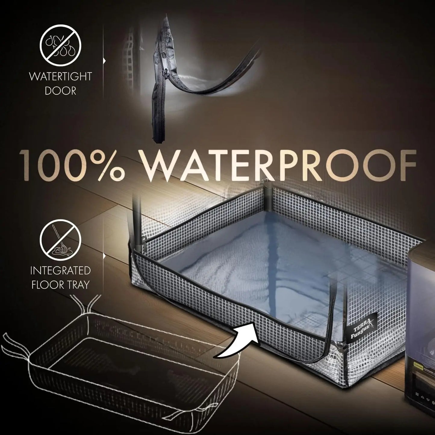 Portable Indoor Greenhouse Cabinet for Plants Cultivation