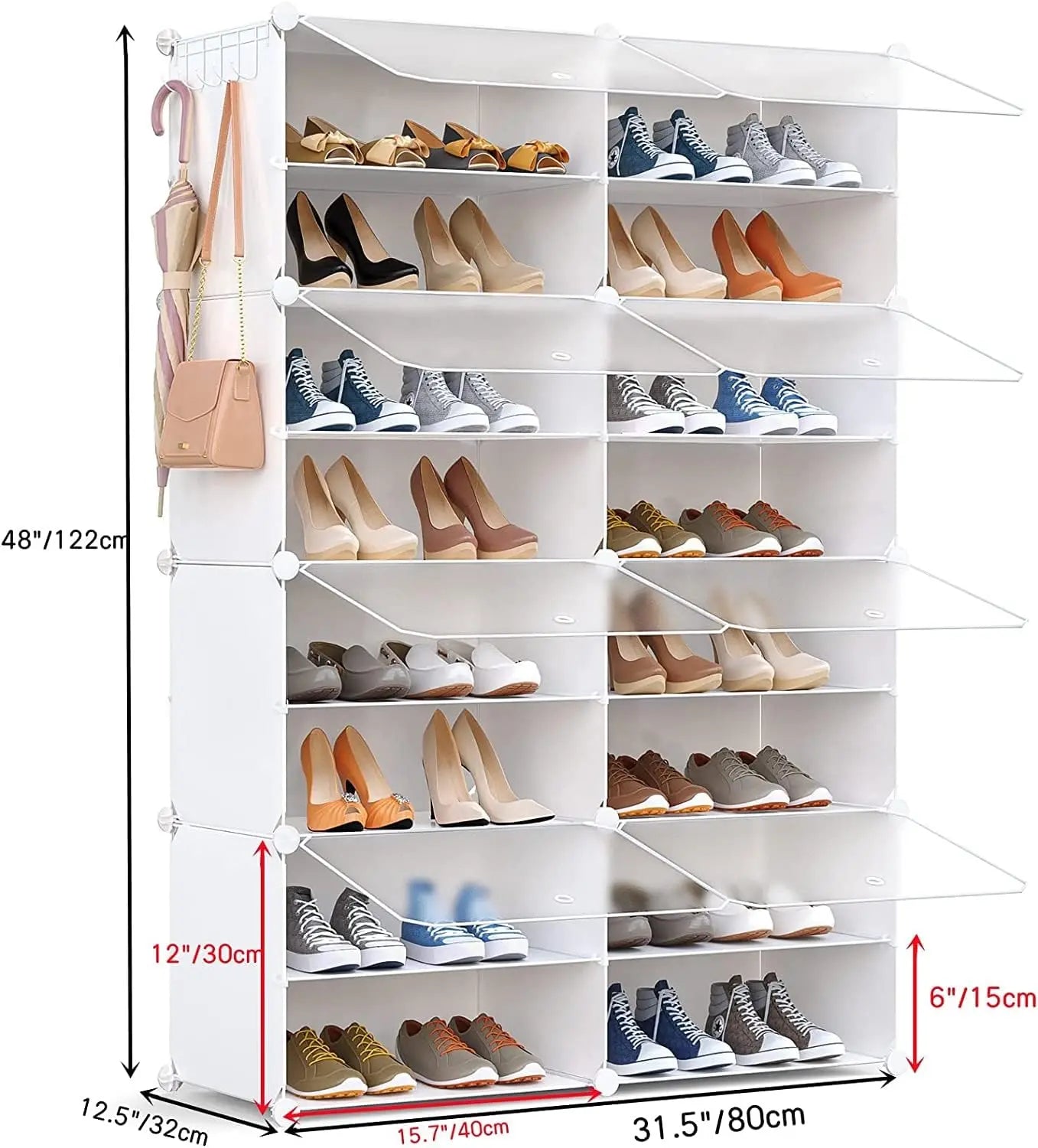 32-Pair Shoe Rack Organizer