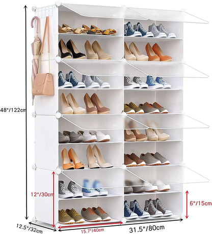 32-Pair Shoe Rack Organizer
