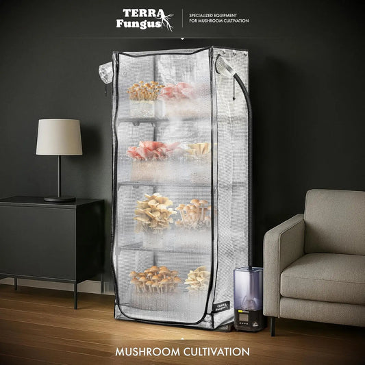 Portable Indoor Greenhouse Cabinet for Plants Cultivation