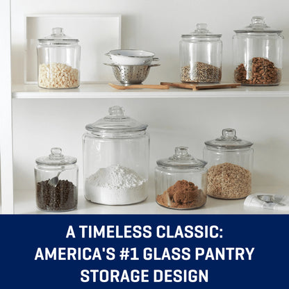 1 Gallon Vintage Glass Storage Jar
