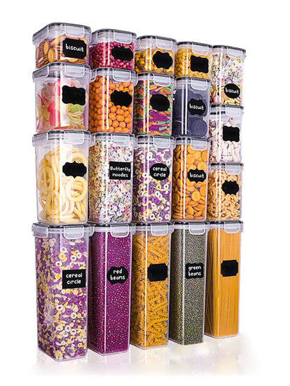 48pcs,Sealed food storage containers with LIDS