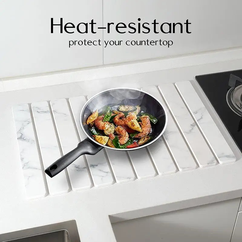Diatomaceous Non-Slip Foldable Absorbent Mat