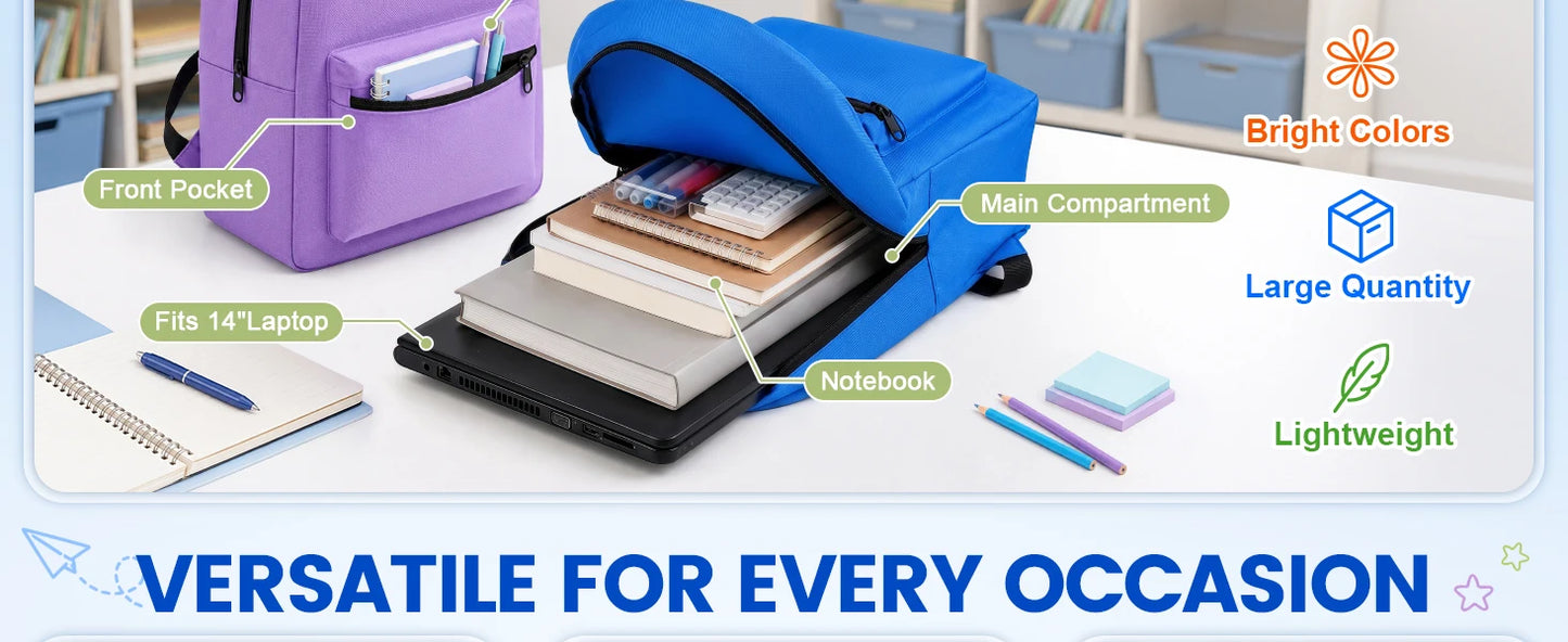 17 Inch Large Capacity Backpack