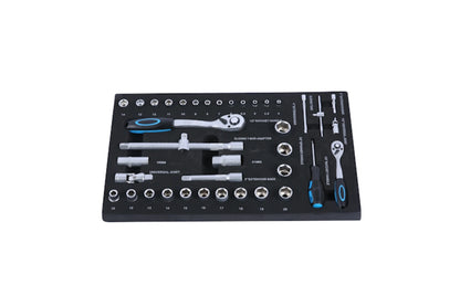 24.4" Four Drawer Rolling Tool Box