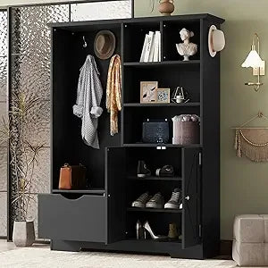 Storage Shelves Drawers and Cabinet Multi-Functional