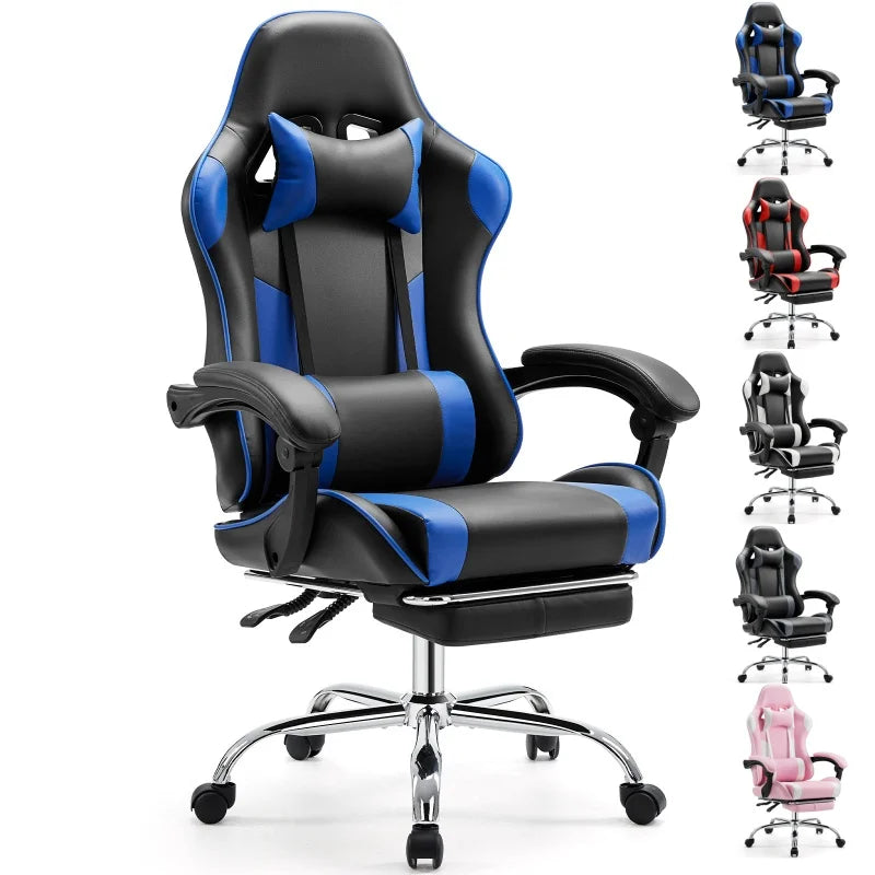 Ergonomic Racing Gaming Chair with Headrest