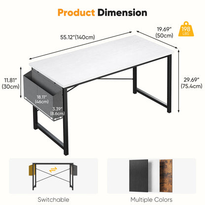Computer Office Desk with Storage