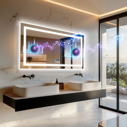 Dimmable LED Bathroom Vanity Mirror