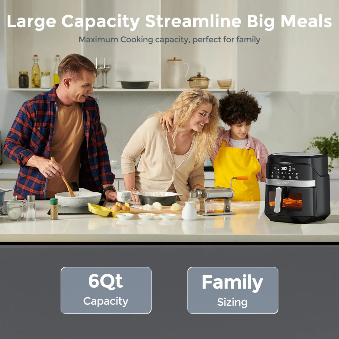 8 inch-1,6 Quart Air Fryer