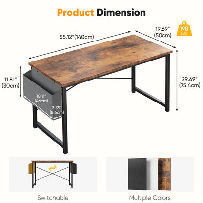 Computer Office Desk with Storage