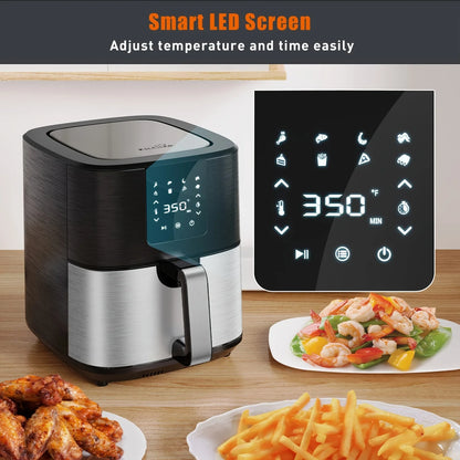 7Qt Air Fryer with 8 Presets 1500W