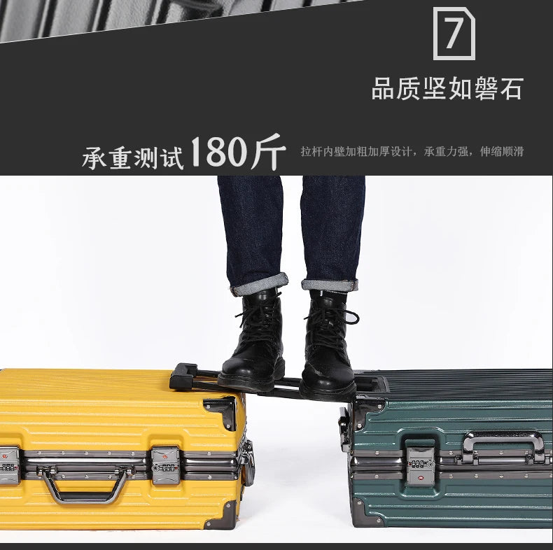 2-Pieces set travel luggage suitcase  20+26 inches