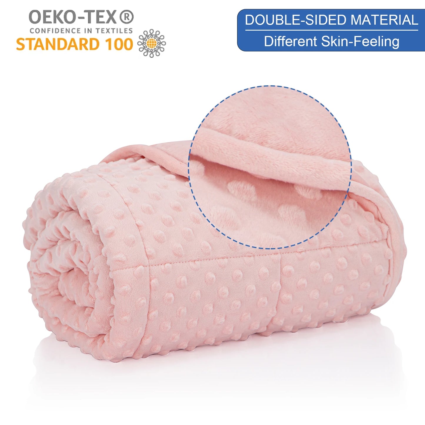 Soft Weighted Throw Blanket for All Seasons