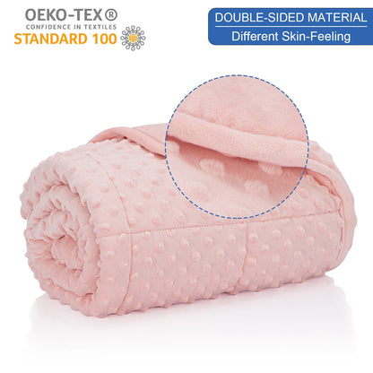 Soft Weighted Throw Blanket for All Seasons