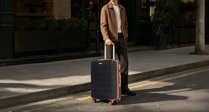 4-Piece ABS Suitcase With Spinner Wheels/Lock