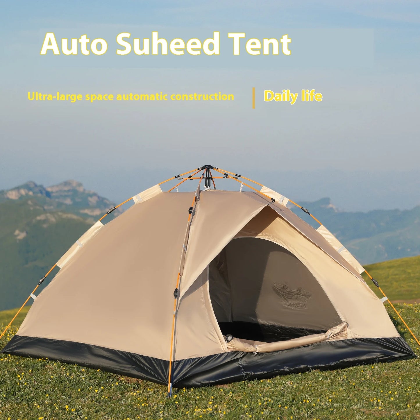 Easy to Assemble Portable 3-4 Person tent