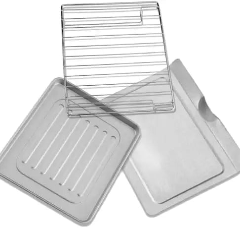 4-Slice Silver Toaster Oven
