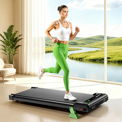 2.5HP Portable Walking Treadmill with 300Lbs Capacity