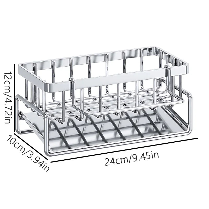 Stainless Steel Sink Drying Rack  Kitchen Organizer