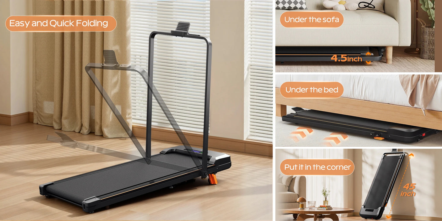 4 in 1 Climbing Treadmill with Handle Bar