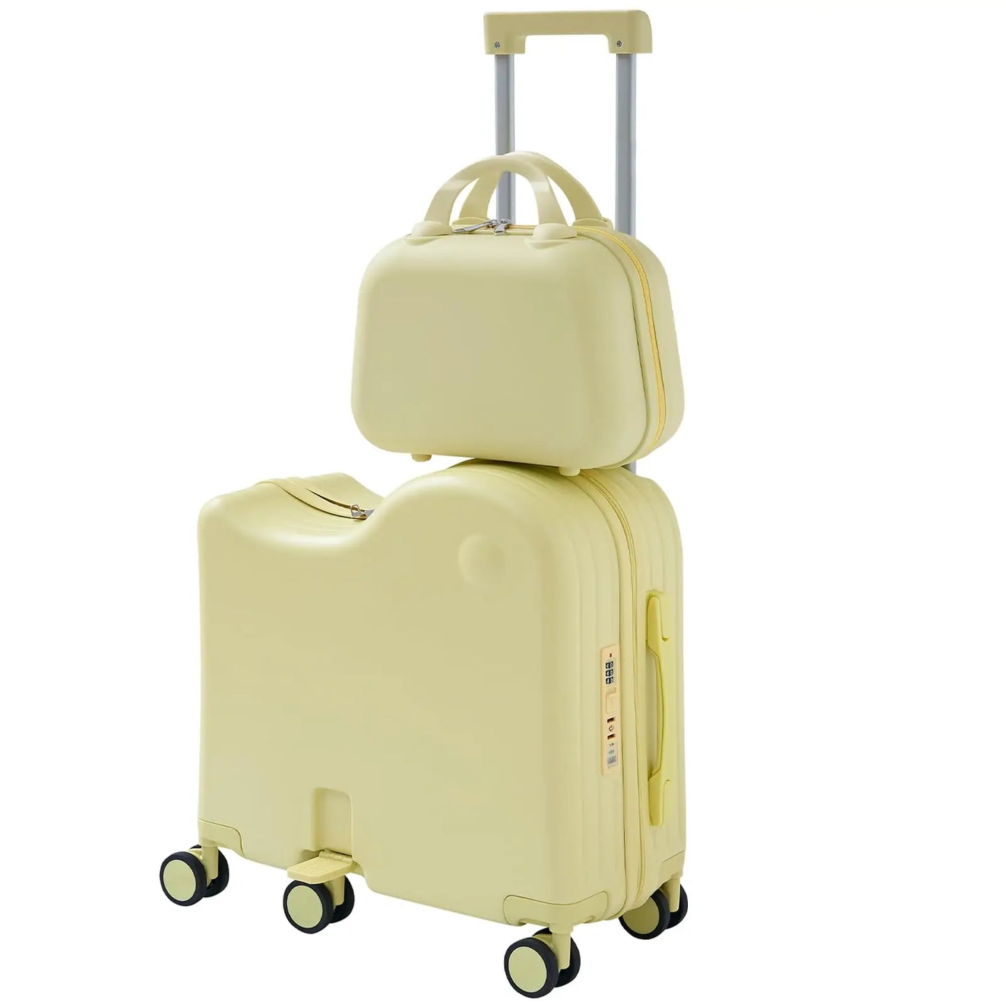 Ride-on Luggage Set with Bag for Kids