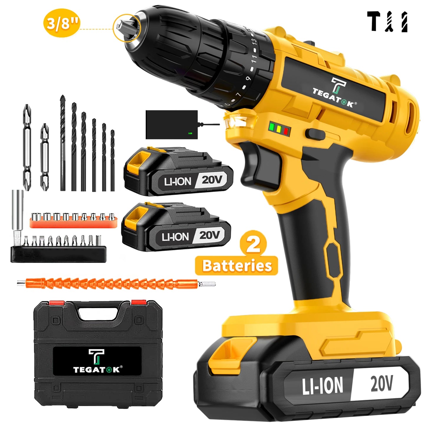 Household DIY Impact Drill 20V