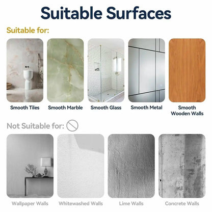 3/5 Pack Adhesive Shower Organizer