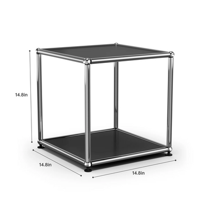 Modern Modular Metal Storage Cabinet Freestanding Organizer