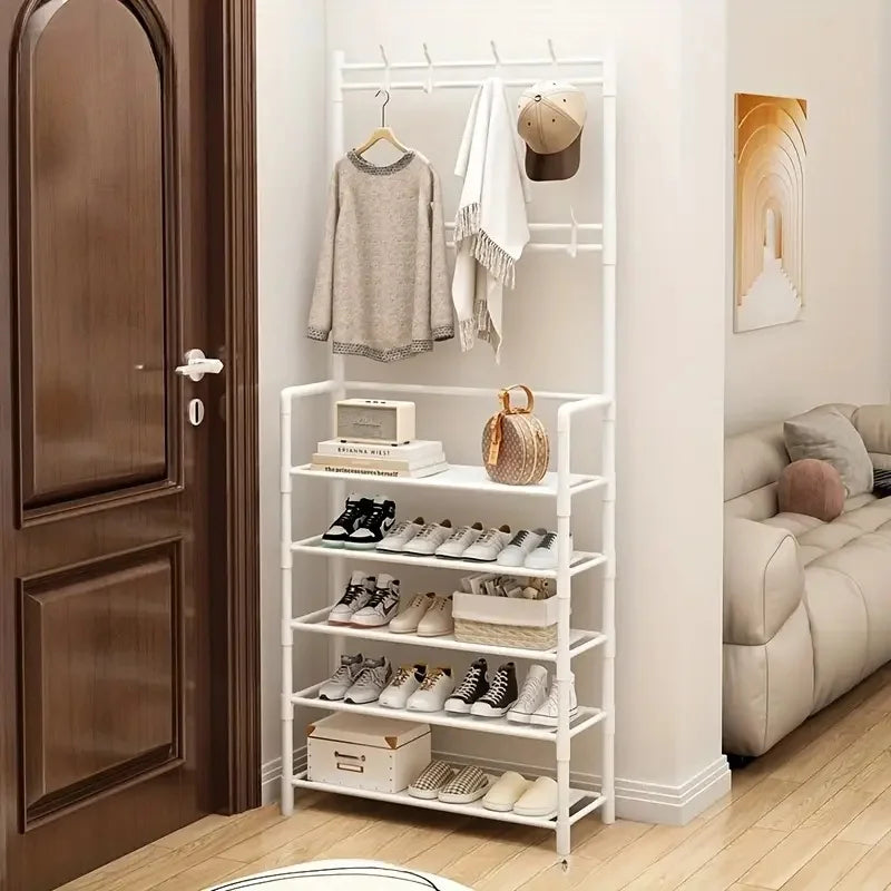 Shoe and Hat storage rack  with shelves