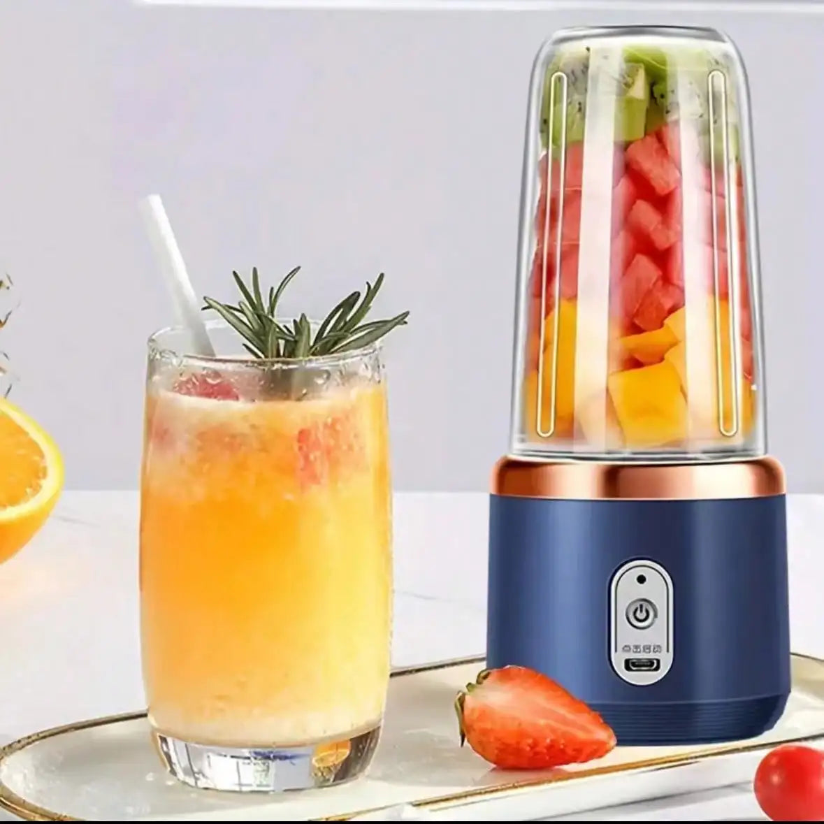 Rechargeable Compact Travel Smoothie Blender