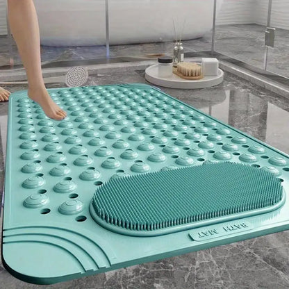 Non-Slip Shower Mat with Foot Massage