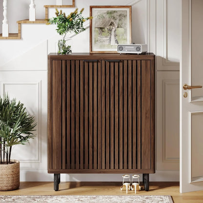 6-Tier Shoe Cabinet with Doors