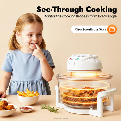 17.96Qt Visual Air Fryer Grill Rack