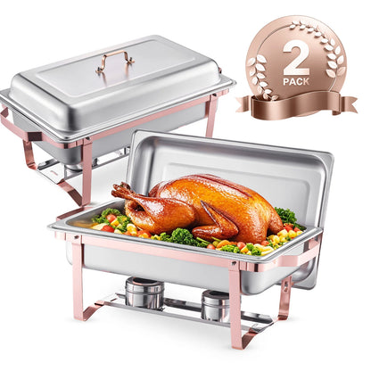 Buffet Catering Warmer Server Stand Fuel Holder