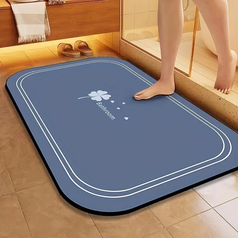 Bath Mat Quick Dry Super Absorbent Non-slip