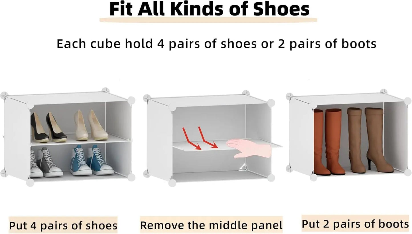 32-Pair Shoe Rack Organizer