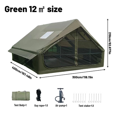 4-6 Person Outdoor Family Luxury Inflatable Tent