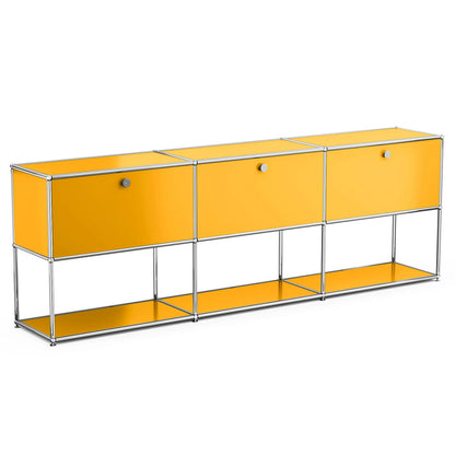 Modern Modular Metal Storage Cabinet Freestanding Organizer