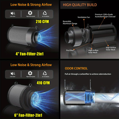 2x2 AG1000 LED Grow Tent Package