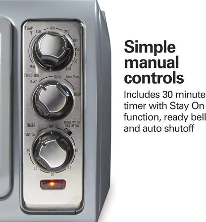 6 Slice Countertop Toaster Oven