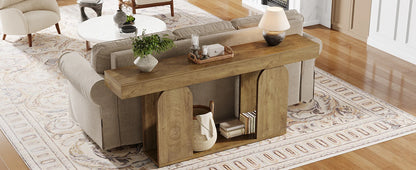 Entryway Accent Table with U-Shaped Base