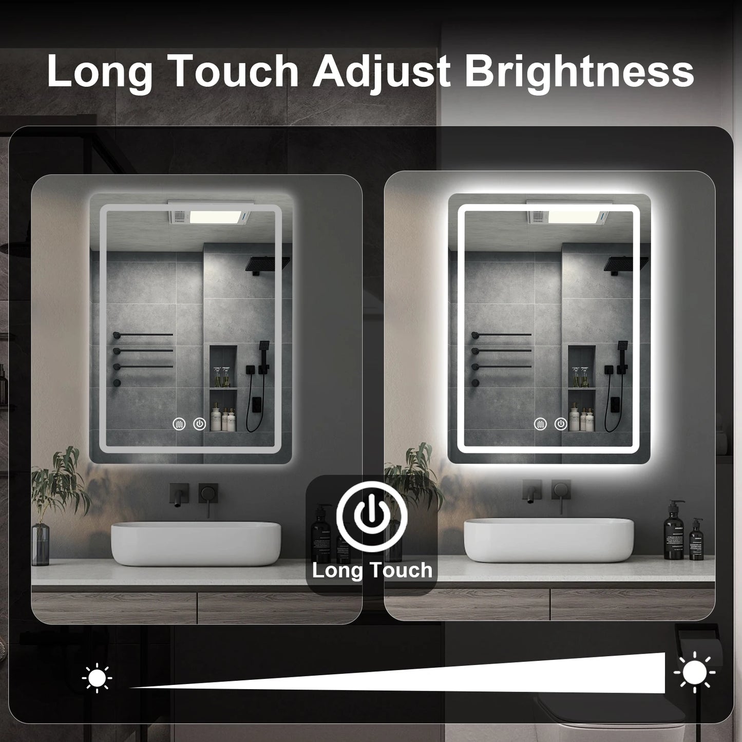 20x28 inch LED Bathroom Mirror Vanity Mirror