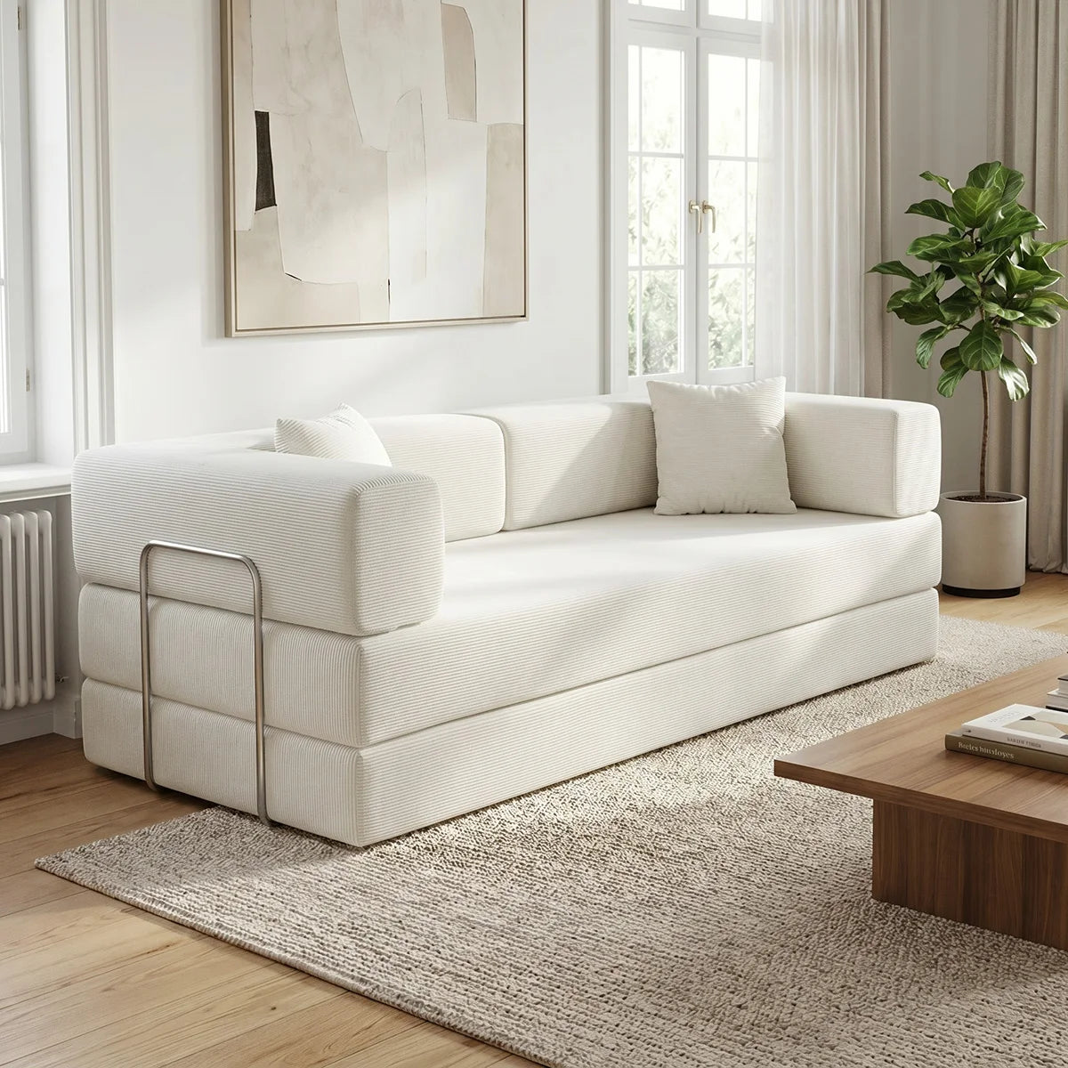 79' Futon Sofa Bed Convertible Couch