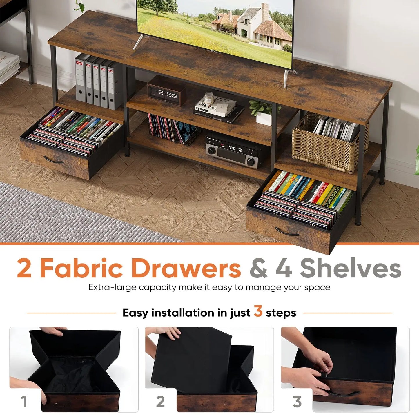 TV Entertainment Center For Living Room